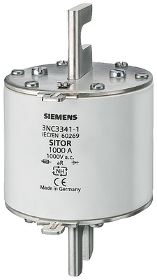 Laag breekvermogen 3NC33421U 1100A 800V AC aR Grootte NH3 3NC-sluiting voor uw behoeften
