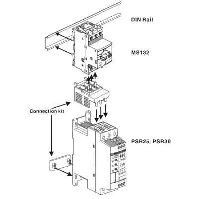 Nauwkeurige motorbediening Softstarter 1SFA896212R1001 PSR30-MS132