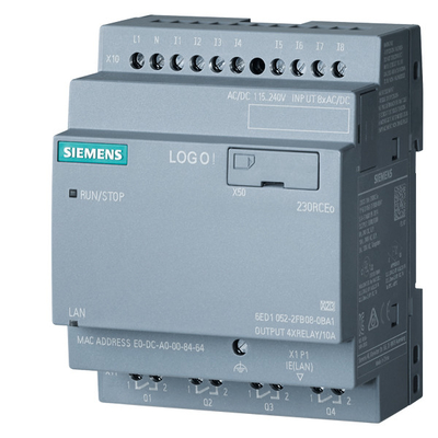 LOGO 230RCEo 8DI/4DO 400 Blocks 6ED1052-2FB08-0BA1 met Modbus Communicatie Interface