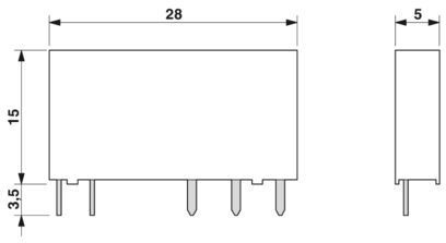 Maximaliseer de prestaties van uw systeem met REL-MR-24DC/21 2961105 Single Relay en duurzaam