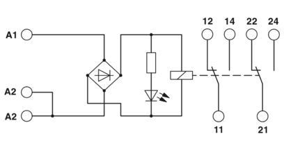EMG Relay Module 2940391 17-REL/KSR-24/21-21-LC voor industriële automatiseringsoplossingen