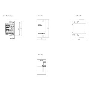LOGO Contact 230 Contactor Switch Module 6ED1057-4EA00-0AA0 voor prestatie-efficiëntie