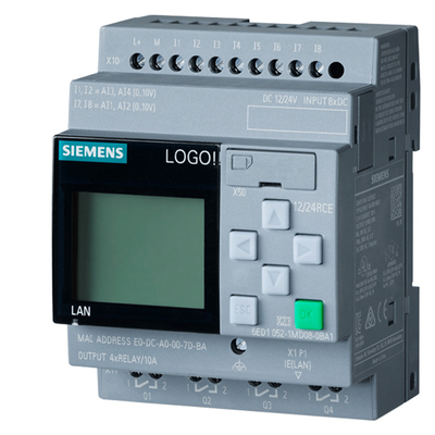 6ED1052-1MD08-0BA1 PLC LOGO Basismodule met geavanceerde functies en functies