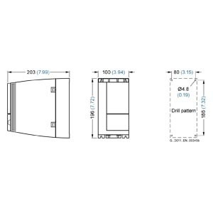 SINAMICS G120C FSB Industriële automatisering 6SL3210-1KE21-3UF1 voor industriële toepassingen
