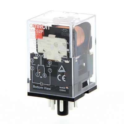 Versatile MKS2P DC24 BY OMZ/C Intermediate Relay voor industriële automatiseringsoplossingen