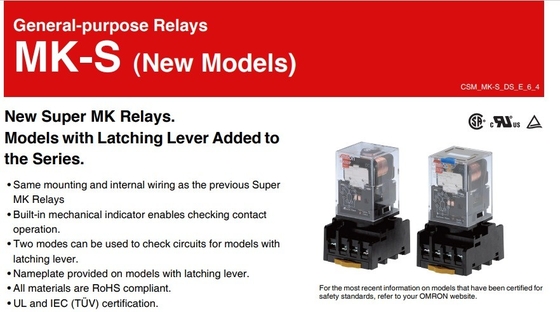 Versatile MKS2P DC24 BY OMZ/C Intermediate Relay voor industriële automatiseringsoplossingen