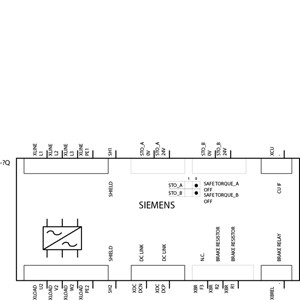 SINAMICS G120 PM240-2 FSD-omvormer Frequentiekonverter 6SL3210-1PE23-8UL0 POWER MODULE