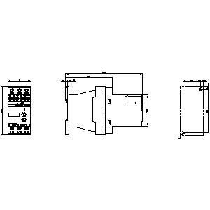 Industriële toepassingen 3RW30 Soft Starter Grootte S00 Met bypass- en schroefterminals