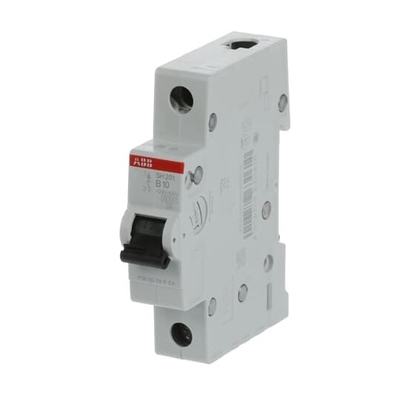 1 pool MCB SH201-B10 Miniatuurcircuitbreaker Nominale stroom 10A