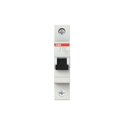 32 Een miniatuurcircuitbreaker MCB SH201-B32 Nominale frequentie 50Hz 1P B 220V 220V