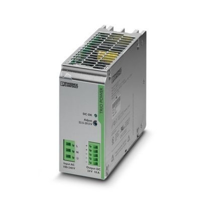 TRIO-PS/1AC/24DC/10 industriële stroomvoorziening voor zware omgevingen