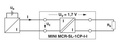 2864419 MINI MCR-SL-1CP-I-I Loop-aangedreven isolatoren voor industriële automatiseringssystemen