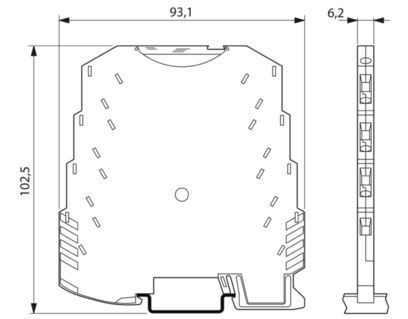 MINI MCR-SL-R-UI 2864095 De ideale weerstandsomvormer voor positioneringstoepassingen