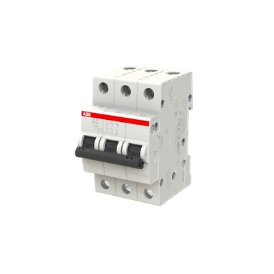 MCB SH203-B10 Miniatuurcircuitbreaker 3P Standaardstroom 10A B Standaardfrequentie 50 Hz