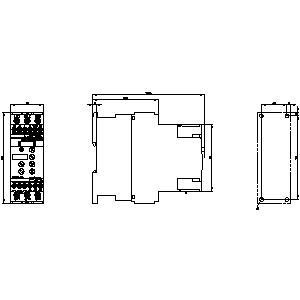 3RW4028-1BB14 3RW40 Soft Starter Grootte S0 Met Bypass en Schroef Terminals Aanpasbaar
