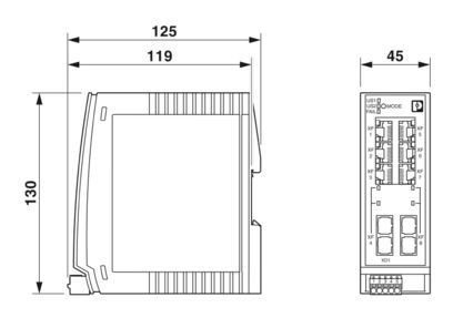 2702330 FL SWITCH 2206-2FX Stroomlijn uw netwerk met deze geavanceerde Ethernet-switch