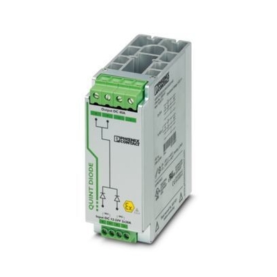 Hoog betrouwbare redundantie module QUINT-ORING/24DC/2X10/1X20 met beschermende coating