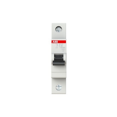 Nominale frequentie Hz 50 MCB SH201-C25 Miniatuurcircuitbreaker Nummer van pool 1 C 25 A
