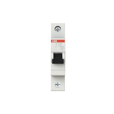 40 A MCB SH201-C40 Miniatuurcircuitbreaker Aantal pool 1 Nominale frequentie Hz 50