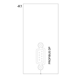 Communicatiemodule voor 3RW44 Soft Starter 3RW4900-0KC00 Advanced Control Solution