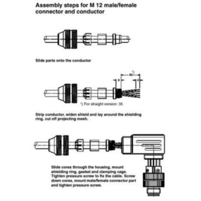 SACC-M12FSB-5CON-PG9 SH AU Data Connector 1507777 en duurzaam voor industriële doeleinden