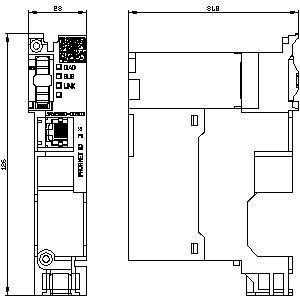 3RW5980-0CS00 PROFINET Standaardcommunicatiemodule naadloze industriële verbinding