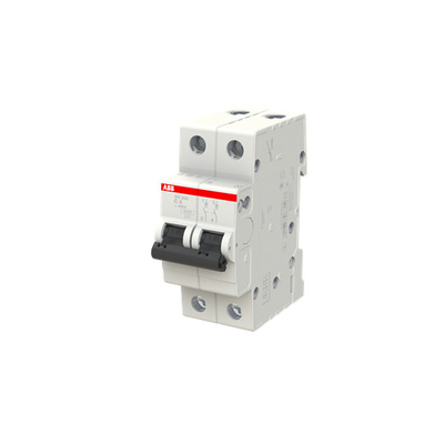 2P MCB SH202-C6 Miniatuurcircuitbreaker Nominale spanning 220 C 6 A Aantal polen