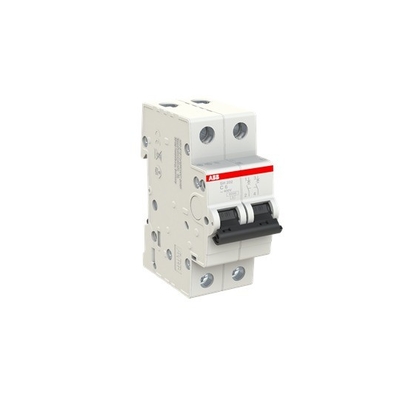 2P MCB SH202-C6 Miniatuurcircuitbreaker Nominale spanning 220 C 6 A Aantal polen