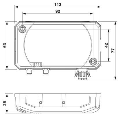 Ervaar snelle en veilige gegevensoverdracht met FL WLAN 2010 1119246 draadloze module