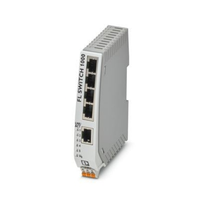 FL SWITCH 1008N Industrial Ethernet Switch met verbeterde netwerkbeveiliging