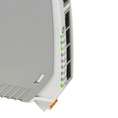 FL SWITCH 1008N Industrial Ethernet Switch met verbeterde netwerkbeveiliging