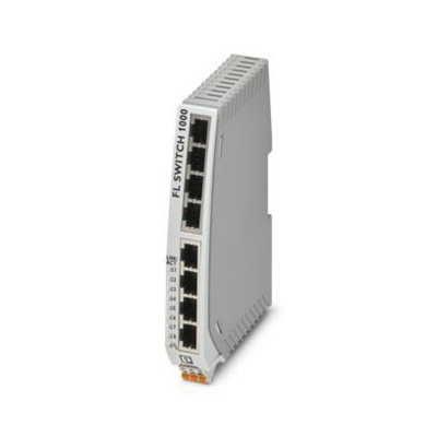 FL SWITCH 1008N Industrial Ethernet Switch met verbeterde netwerkbeveiliging