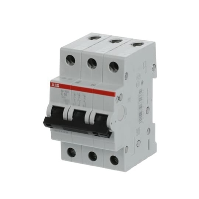 MCB SH203-C16 Miniatuurcircuitbreaker Nummer van pool 3 16 A Nominale frequentie Hz 50