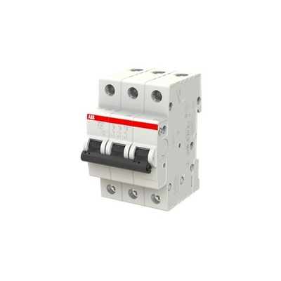 50A nominale stroom 220V nominale spanning MCB SH203-C50 Miniatuurcircuitbreaker 3P C