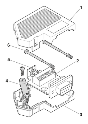 2744694 SUBCON-PLUS-CAN Phoenix Contact D-SUB Bus Connector voor naadloze verbinding