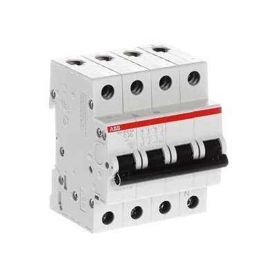 3 NP C 20A Breekcapaciteit MCB SH203-C20NA Miniatuurcircuitbreaker voor industriële