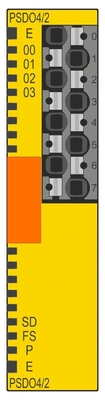 RAXL SE PSDO4/2 2A-beveiligingsmodule met IP20-beschermingsniveau tegen Phoenix Contact