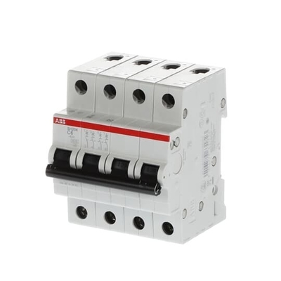 MCB SH204-C6 Miniatuurcircuitbreaker 4P C 6A Standaardstroom 20A Standaardspanning 220V