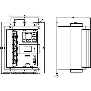 3RW5524-1HA14 SIRIUS Soft Starter Grootte 2 Schroefterminals voor industriële toepassingen