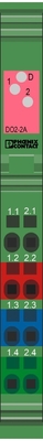 IP20 Beschermingsniveau 2861263 IB IL 24 DO 2-2A-PAC Phoenix Contact Digitale Module