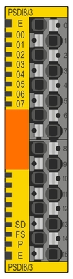 AXL SE PSDI8/3 Phoenix Contact Security Module Beschermingsniveau IP20 voor de klant