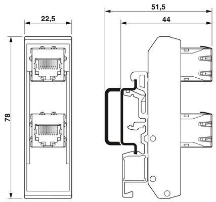 Verbeter uw netwerk spel met 2904933 FL-PP-RJ45/RJ45 patch panel