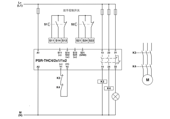 22.5*112*114.5mm PSR-SPP-24UC/THC4/2X1/1X2 Veiligheidsrelais en theorie voor spanningsrelais