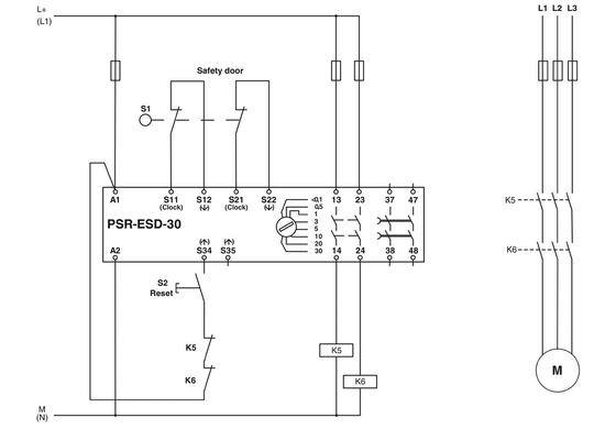 Phoenix Contact Veiligheidsrelais 2981800 PSR-SCP-24DC/ESD/4X1/30 voor veilig uitschakelen