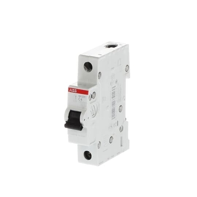 1P MCB SH201-C4 Miniatuurcircuitbreaker Nummer van paal 1 220V Nominale spanning 220