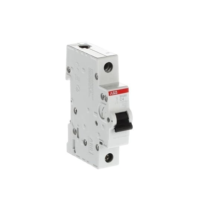 1P MCB SH201-C4 Miniatuurcircuitbreaker Nummer van paal 1 220V Nominale spanning 220