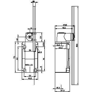 PLC 3SE5112-0CH80 Position Switch Metal Part-Turn Actuator voor veelzijdige toepassingen