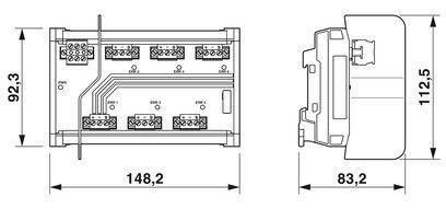 2316307 Automatisering Spare parts Device Coupler FB-6SP voor industriële automatiseringssystemen