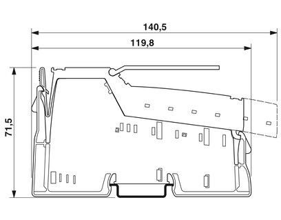 2700994 Phoenix Contact Automatisering Onderdelen Veiligheidsmodule IB IL 24 PSDI 16-PAC