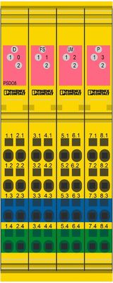 IP20 Beschermingsniveau 2985631 IB IL 24 PSDO 8-PAC-beveiligingsmodule